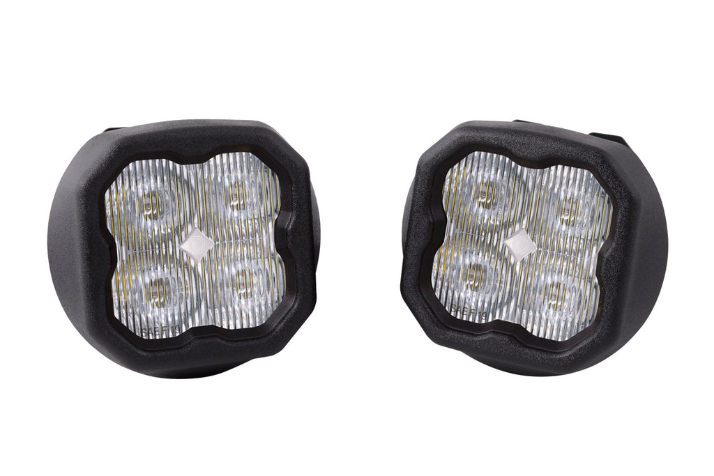 Diode Dynamics DD7033 Pod light featuring advanced TIR optics for high efficiency and focus. for Select Chevrolet Avalanche, Chevrolet Colorado, Chevrolet Sonic, Chevrolet Suburban, Chevrolet Tahoe, Ford Escape, GMC Acadia, GMC Canyon, GMC Sierra 1500,