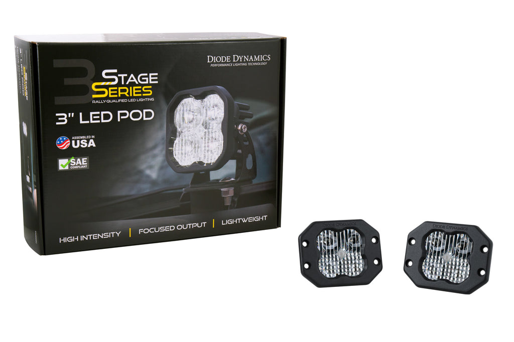 Diode Dynamics DD6916P Pod light featuring advanced TIR optics for high efficiency and focus.