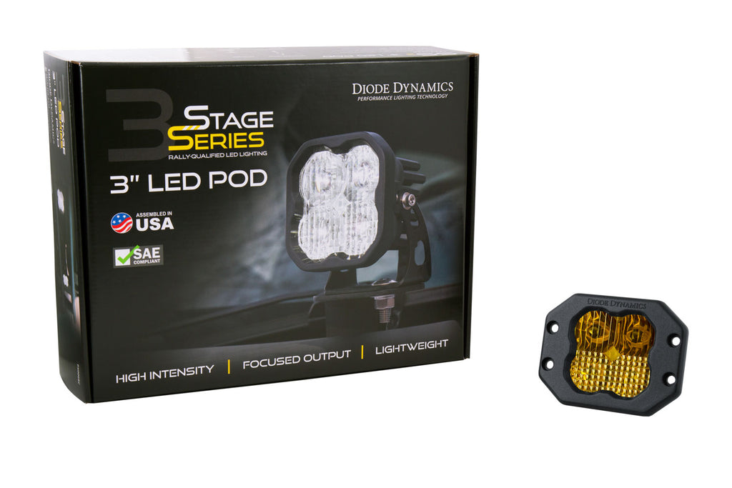 Diode Dynamics DD6926S Pod light featuring advanced TIR optics for high efficiency and focus.
