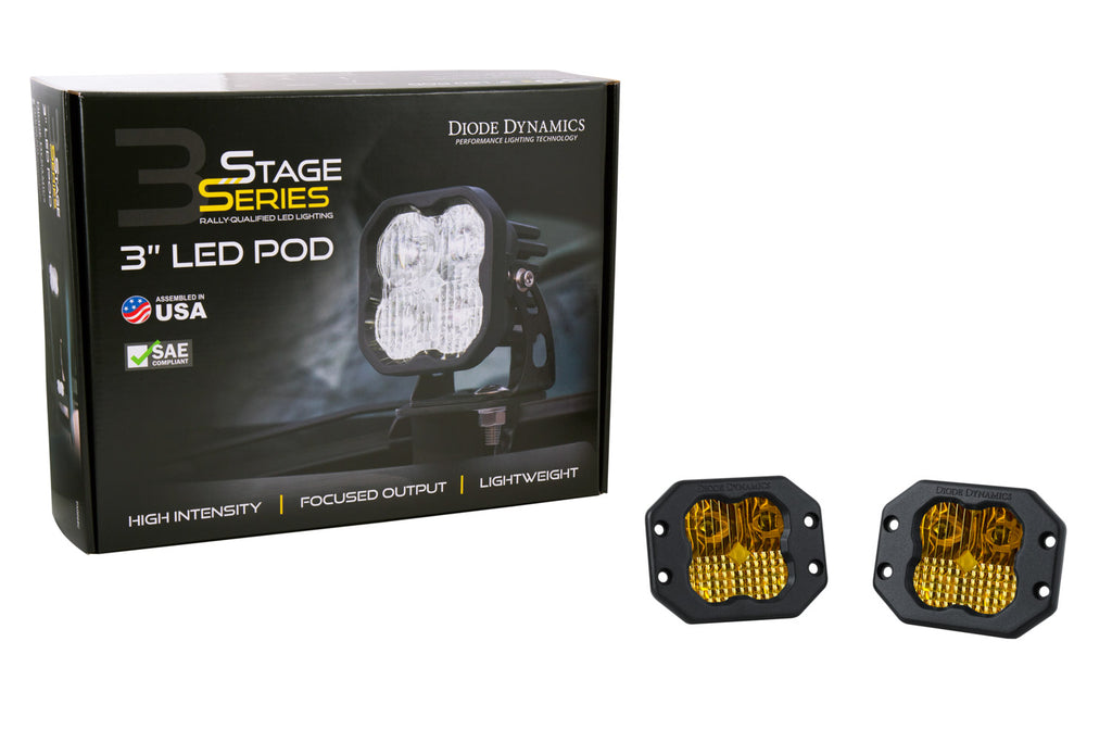 Diode Dynamics DD6924P Pod light featuring advanced TIR optics for high efficiency and focus.