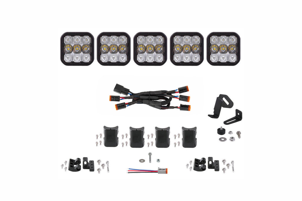 Diode Dynamics DD6796 Pod light featuring advanced TIR optics for high efficiency and focus.