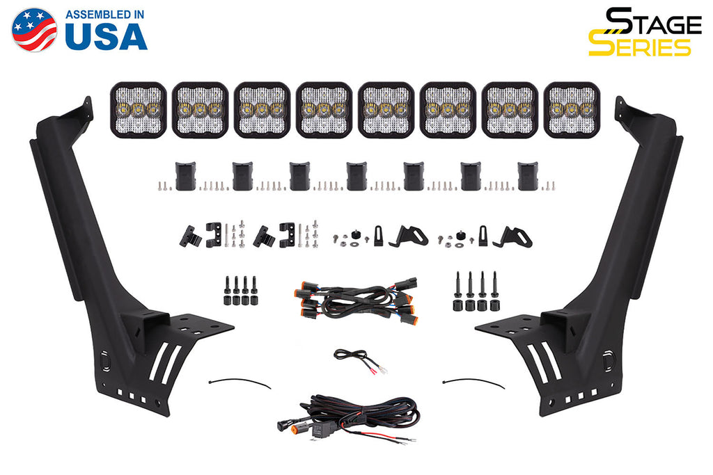 Diode Dynamics DD7263 Pod light featuring advanced TIR optics for high efficiency and focus. for Select Jeep Gladiator, Jeep Wrangler