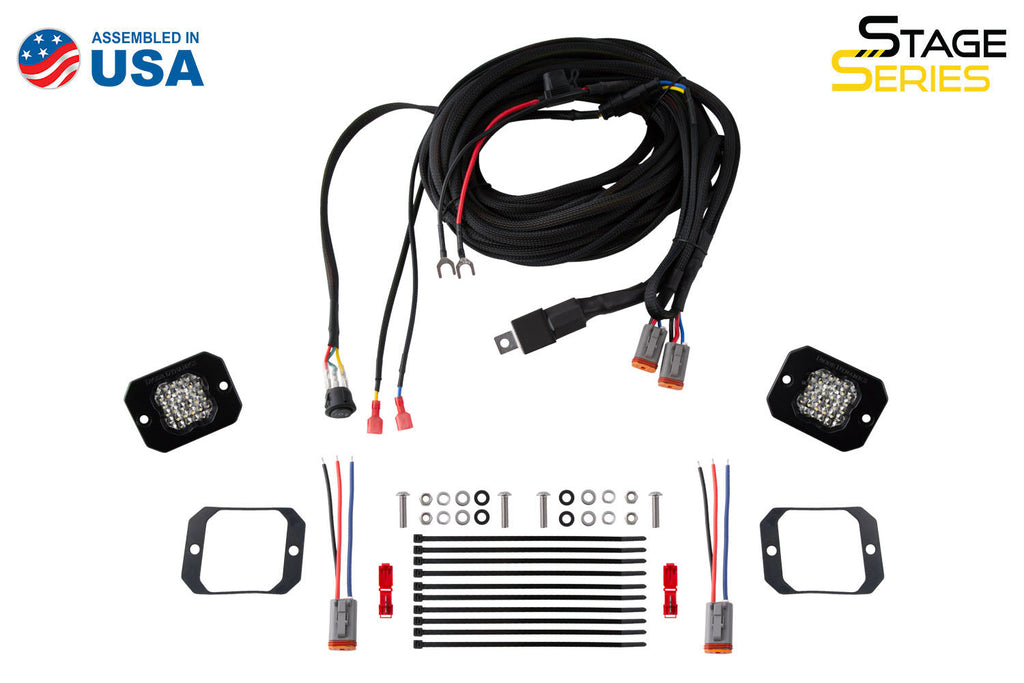 Diode Dynamics DD7149 Allows for flush installation of SSC2 LED pods in the rear bumper.
