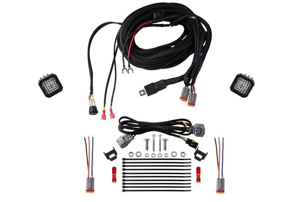 Diode Dynamics DD7160 Allows for flush installation of SSC1 LED pods in the rear bumper. for Select Toyota Tacoma