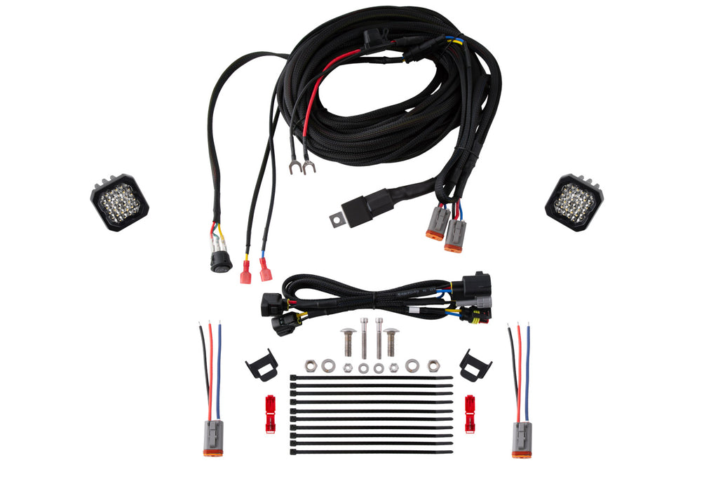 Diode Dynamics DD7159 Allows for flush installation of SSC1 LED pods in the rear bumper. for Select Toyota Tacoma