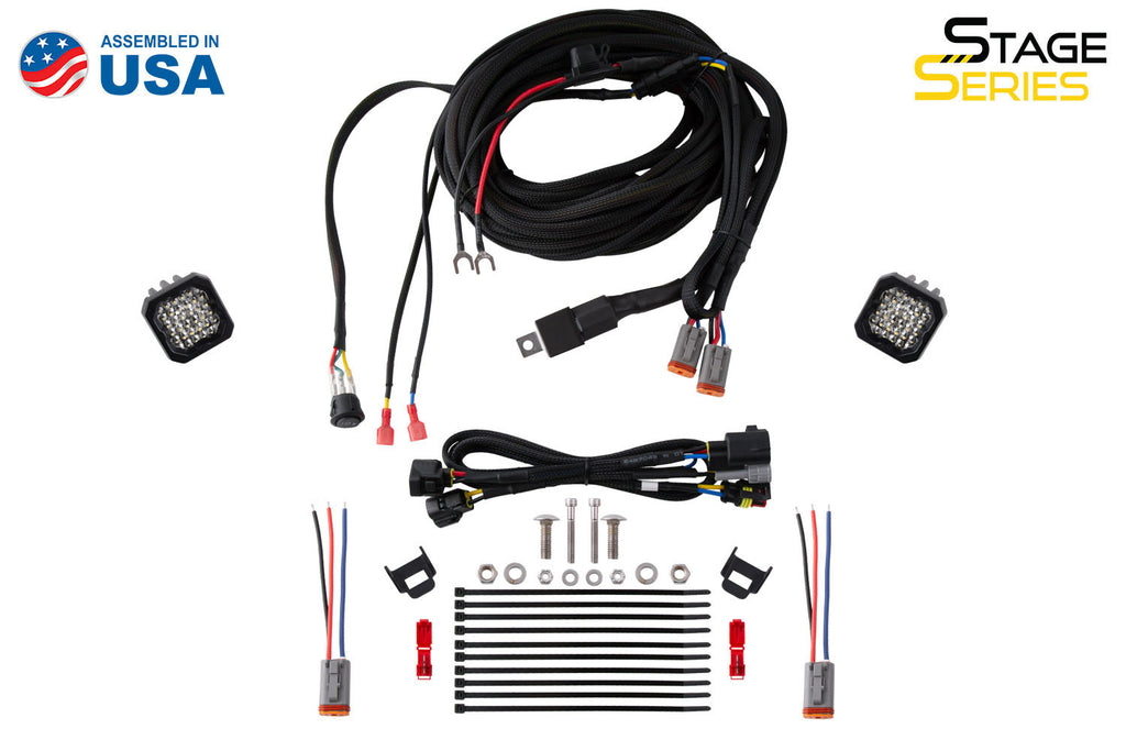 Diode Dynamics DD7160 Allows for flush installation of SSC1 LED pods in the rear bumper. for Select Toyota Tacoma