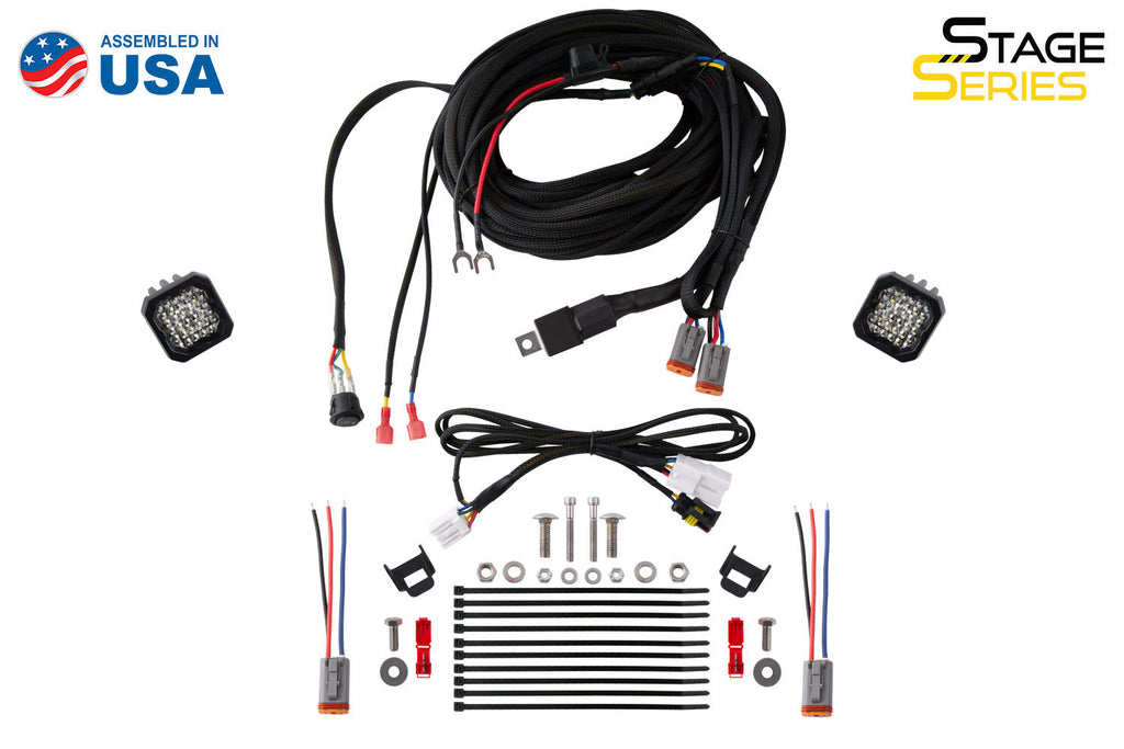 Diode Dynamics DD7167 Allows for flush installation of SSC2 LED pods in the rear bumper. for Select Toyota 4Runner