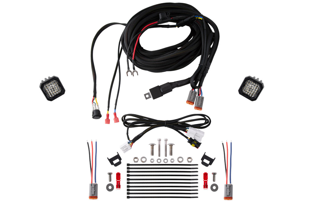 Diode Dynamics DD7165 Allows for flush installation of SSC1 LED pods in the rear bumper. for Select Toyota 4Runner