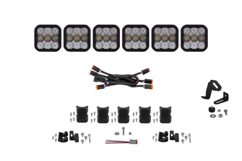 Diode Dynamics DD7244 Pod light featuring advanced TIR optics for high efficiency and focus.