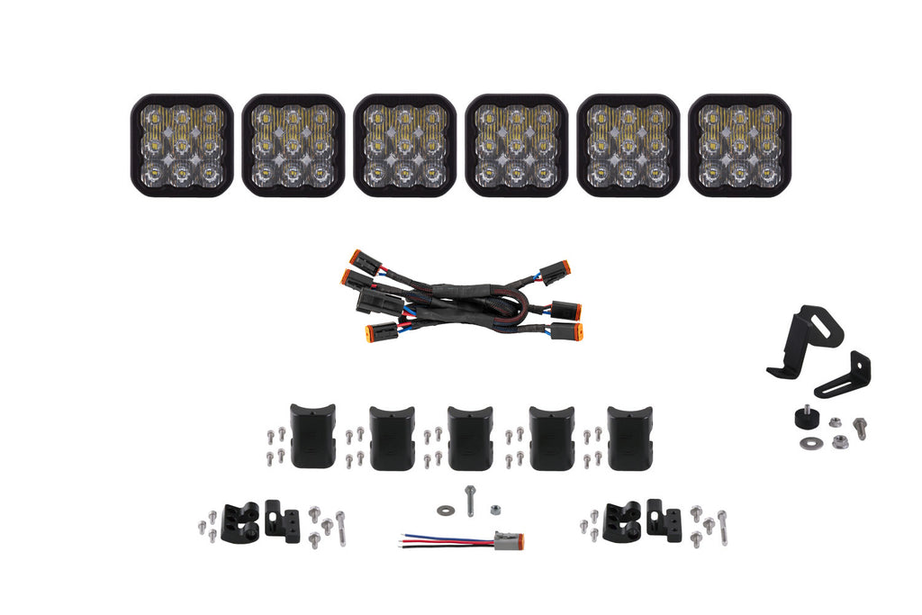 Diode Dynamics DD7256 Pod light featuring advanced TIR optics for high efficiency and focus.