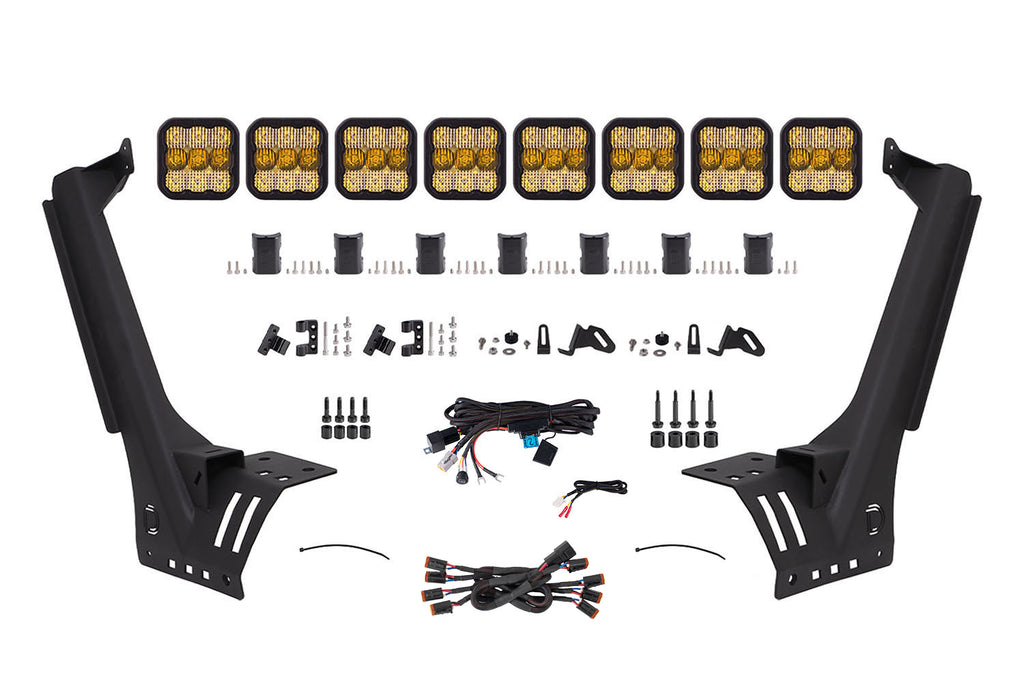 Diode Dynamics DD7263 Pod light featuring advanced TIR optics for high efficiency and focus. for Select Jeep Gladiator, Jeep Wrangler