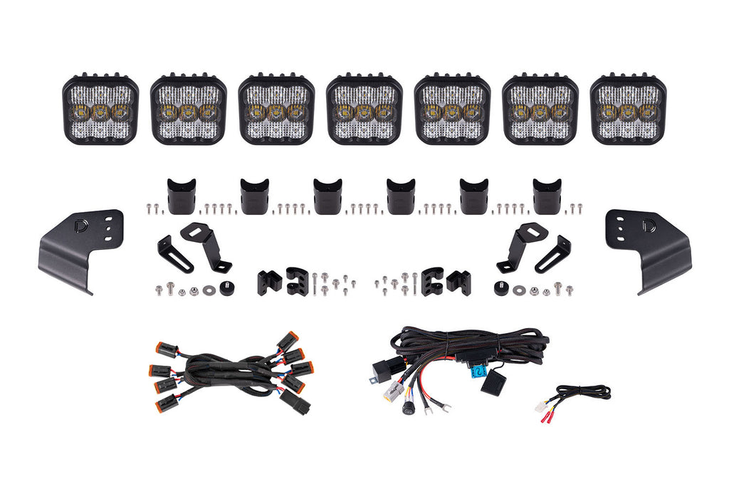 Diode Dynamics DD7264 Pod light featuring advanced TIR optics for high efficiency and focus. for Select Ford Bronco