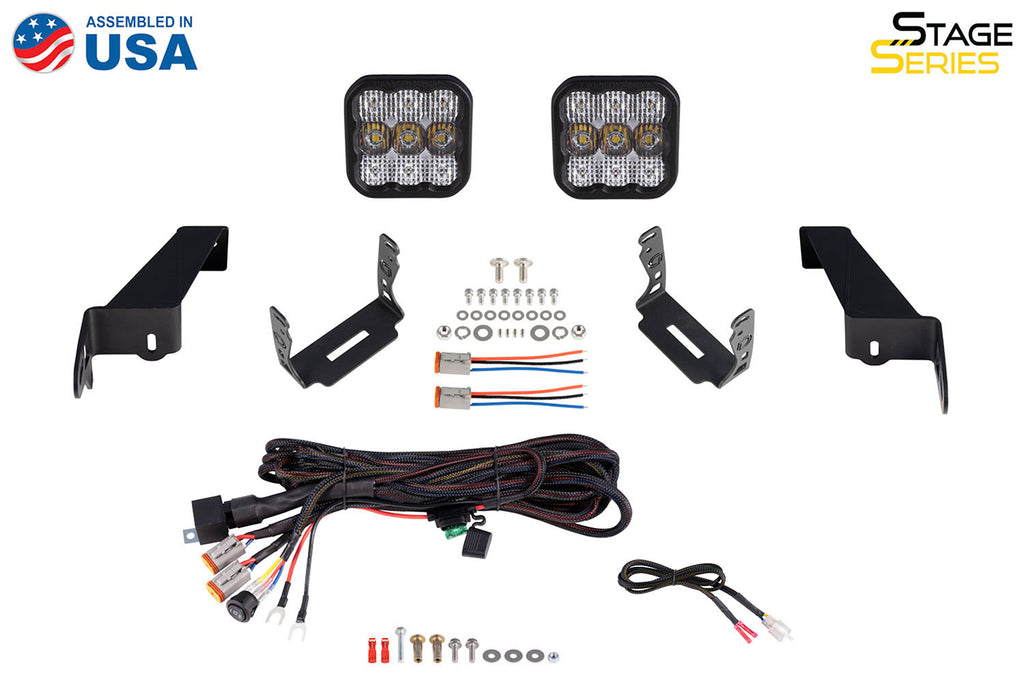 Diode Dynamics DD7281 Pod light featuring advanced TIR optics for high efficiency and focus. for Select Jeep Gladiator, Jeep Wrangler