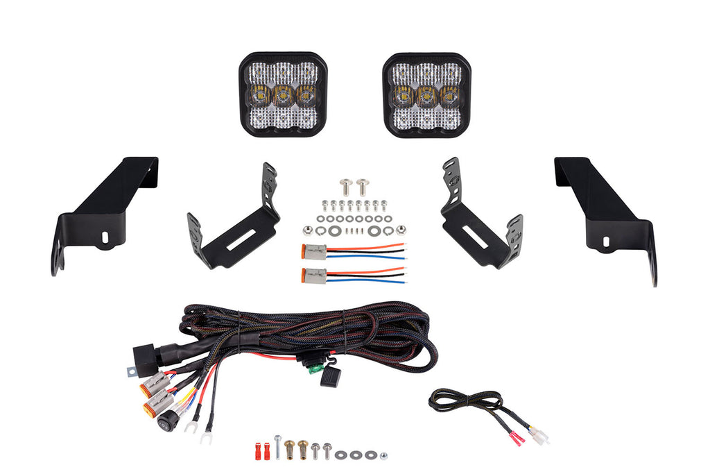 Diode Dynamics DD7279 Pod light featuring advanced TIR optics for high efficiency and focus. for Select Jeep Gladiator, Jeep Wrangler