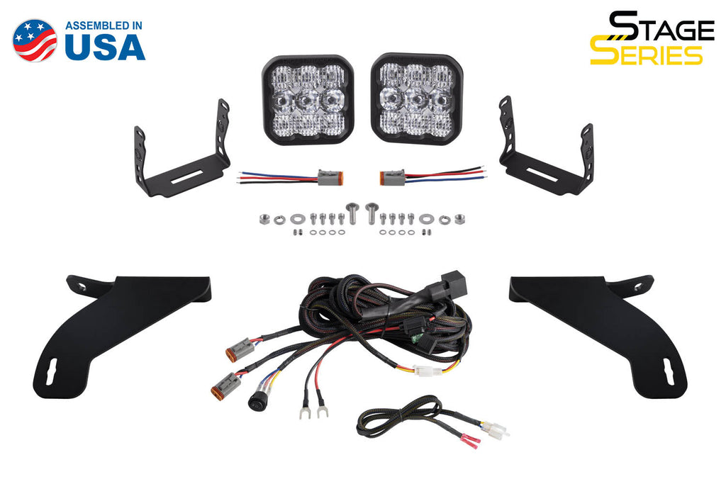 Diode Dynamics DD7330 Bolt-on Pod Light kit for 2021 Ford F-150. for Select Ford F-150