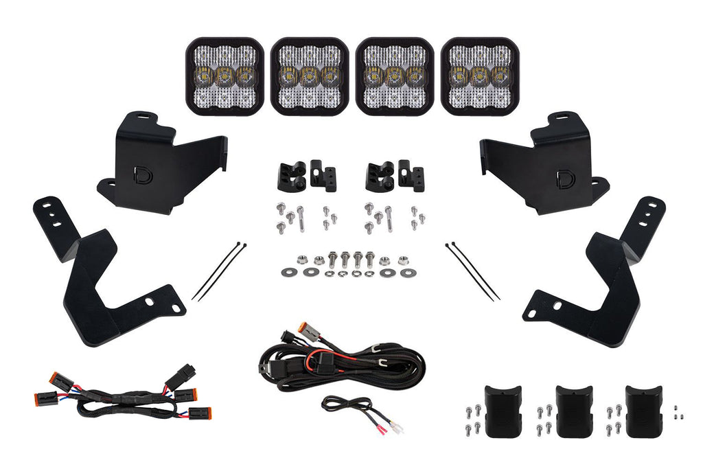 Diode Dynamics DD8027 Bolt-on fitment on 2024 Toyota Tacoma 2024 for Select Toyota Tacoma