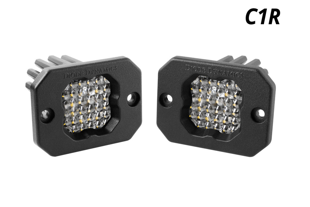 Diode Dynamics DD7427P Triple Function C1R Pod with modern TIR optics for high intensity lighting.