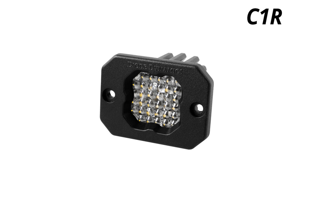 Diode Dynamics DD7427S Triple Function C1R Pod with modern TIR optics for high intensity lighting.