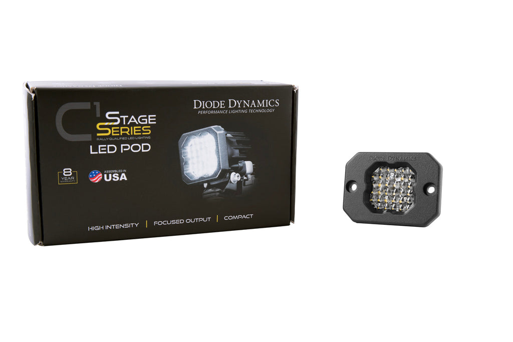 Diode Dynamics DD7427S Triple Function C1R Pod with modern TIR optics for high intensity lighting.