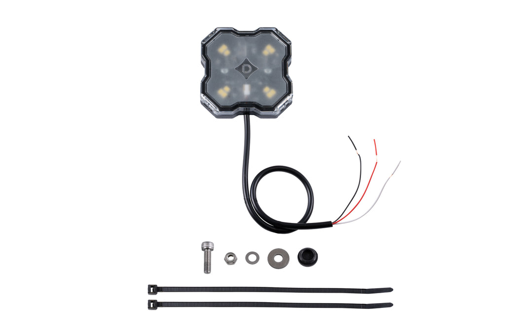 Diode Dynamics DD7429 Rock Light featuring 1000 lumens of peak output, at over 10 watts of power.