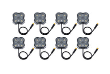 Load image into Gallery viewer, Diode Dynamics DD7753C Stage Series RGBW 8 Pack Rock Lights.