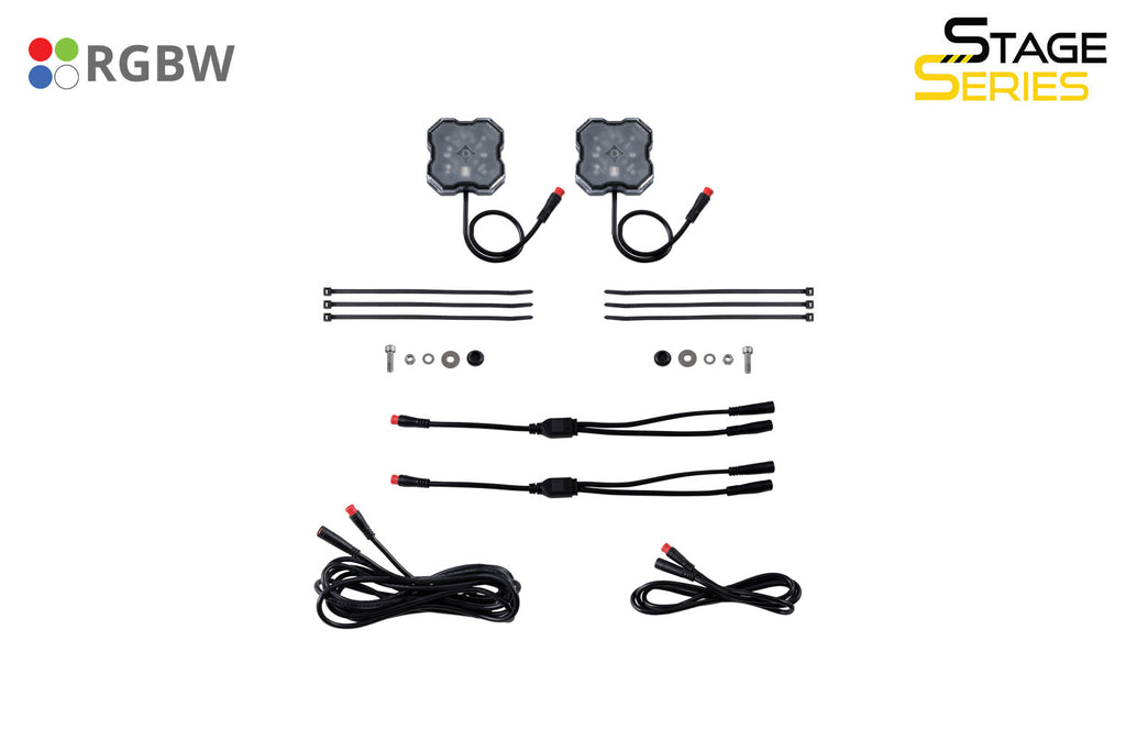 Diode Dynamics DD7461 High-power RGBW LED function. Convenient center-mount installation.