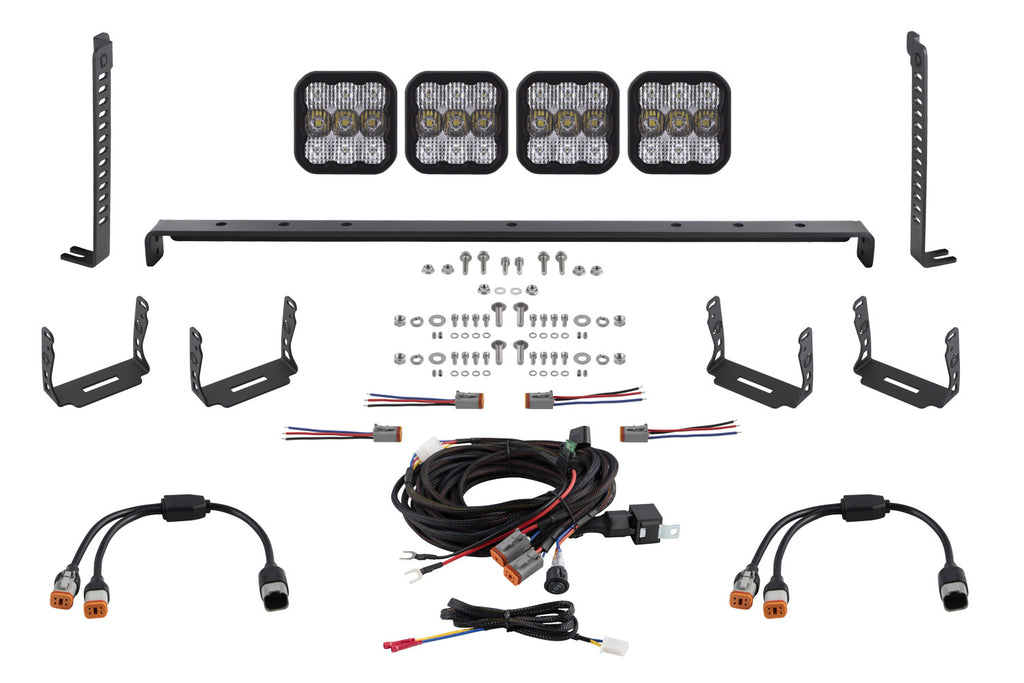 Diode Dynamics DD7544 Bolt-on fitment for the 2014-2023 Toyota 4Runner. for Select Toyota 4Runner