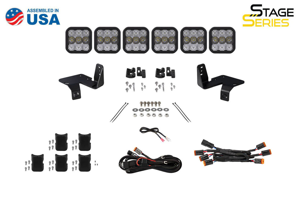 Diode Dynamics DD7573 Pod light featuring advanced TIR optics for high efficiency and focus. for Select Ford F-250 Super Duty, Ford F-350 Super Duty, Ford F-450 Super Duty, Ford F-550 Super Duty