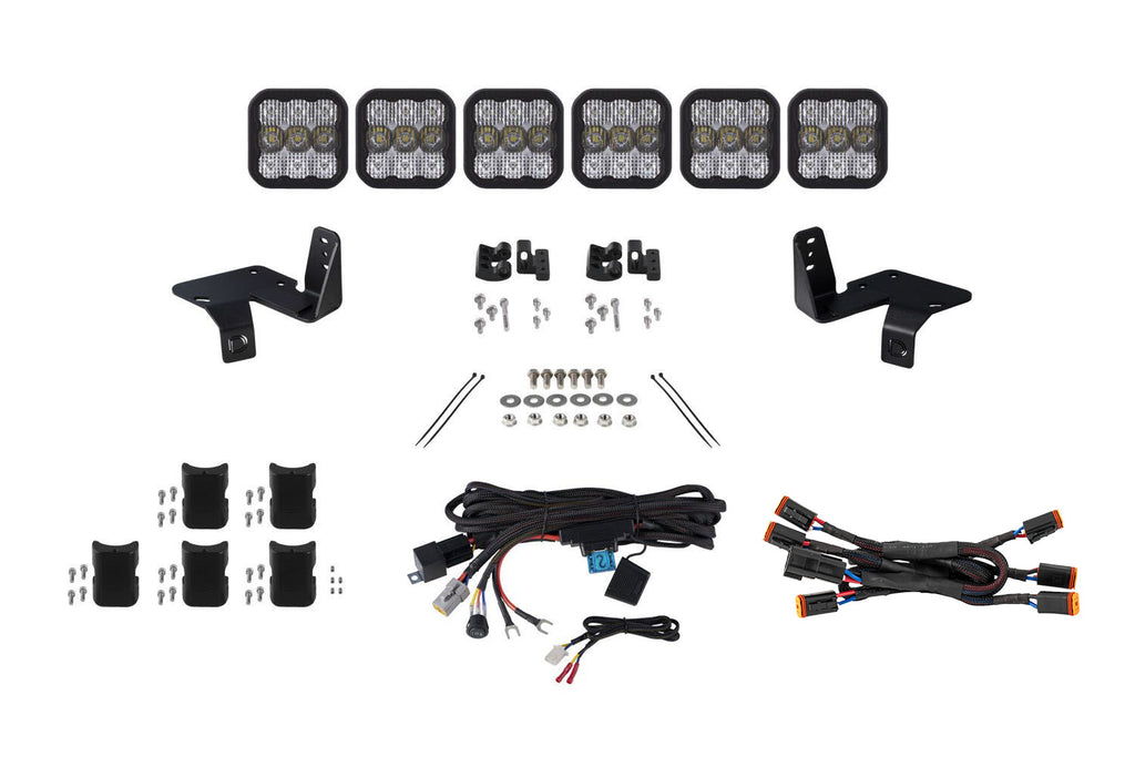 Diode Dynamics DD7573 Pod light featuring advanced TIR optics for high efficiency and focus. for Select Ford F-250 Super Duty, Ford F-350 Super Duty, Ford F-450 Super Duty, Ford F-550 Super Duty