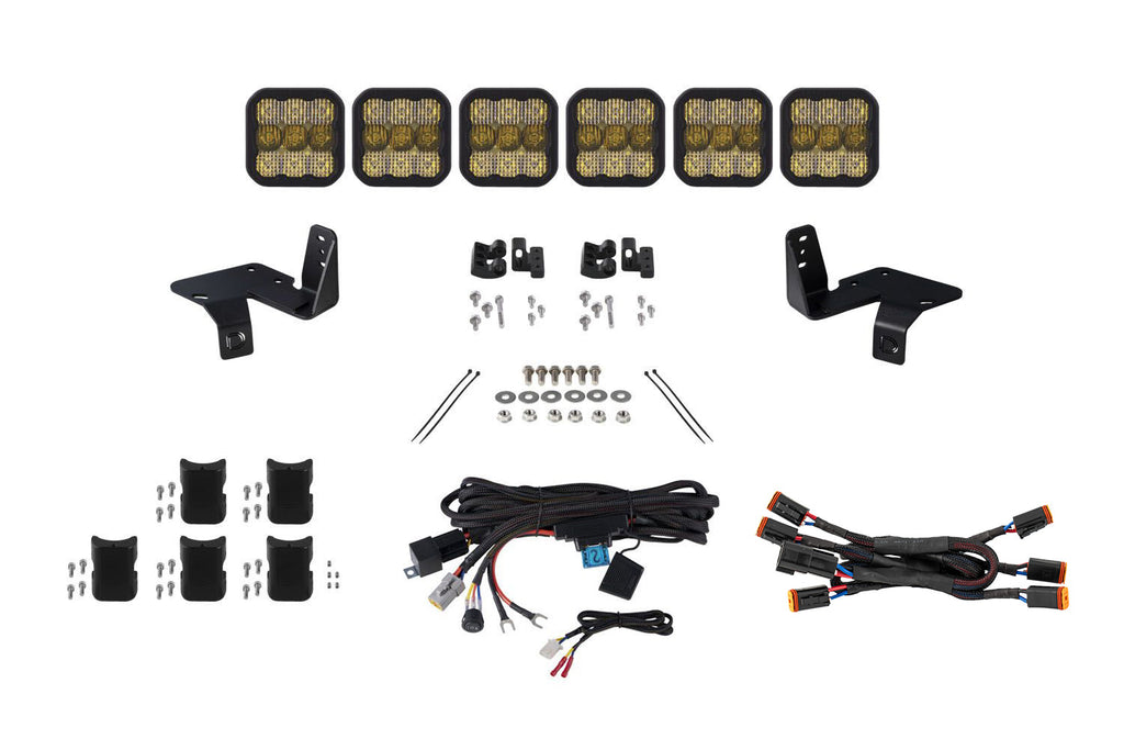 Diode Dynamics DD7574 Pod light featuring advanced TIR optics for high efficiency and focus. for Select Ford F-250 Super Duty, Ford F-350 Super Duty, Ford F-450 Super Duty, Ford F-550 Super Duty
