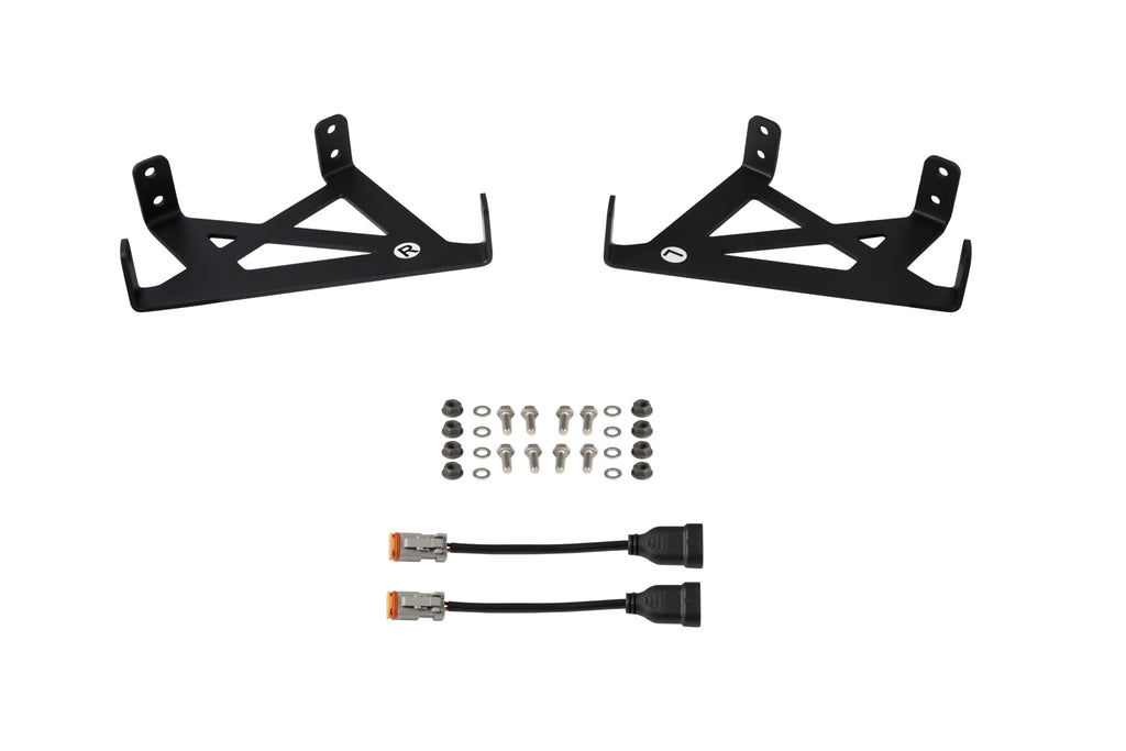 Diode Dynamics DD7582P Mounting bracket for your LED light bar. for Select Ford F-250 Super Duty, Ford F-350 Super Duty, Ford F-450 Super Duty, Ford F-550 Super Duty