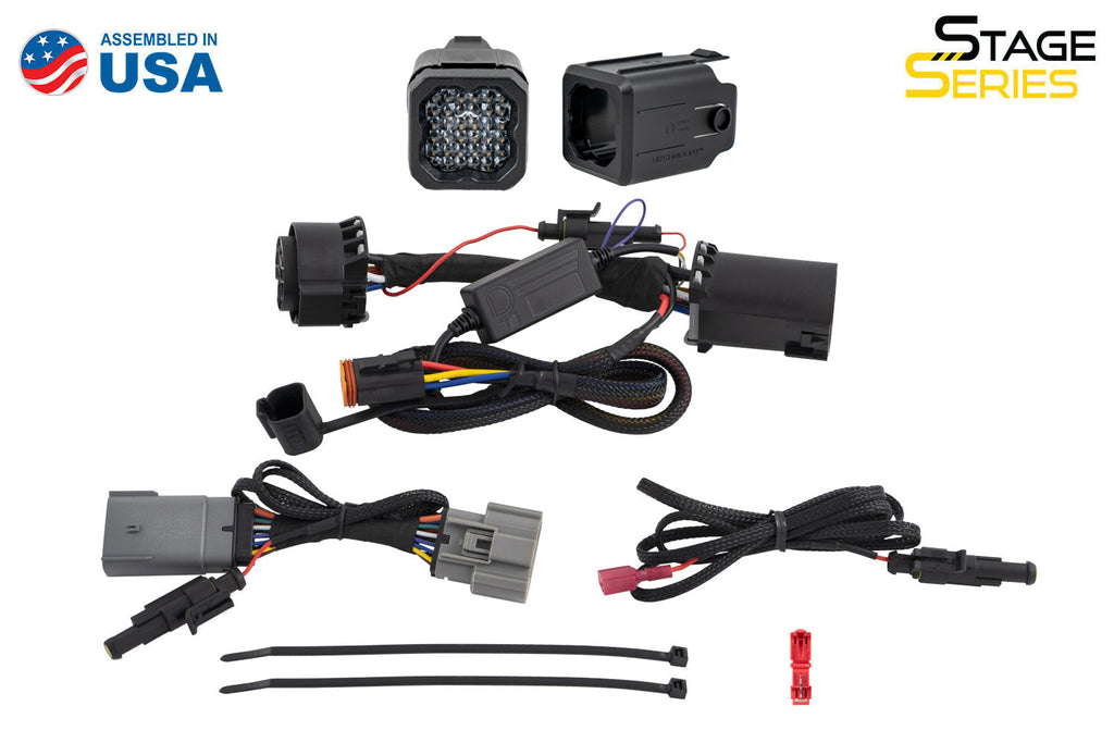 Diode Dynamics DD7648 Allows you to mount a C1R LED pod in the Ford F-150 trailer hitch receiver. for Select Ford F-150