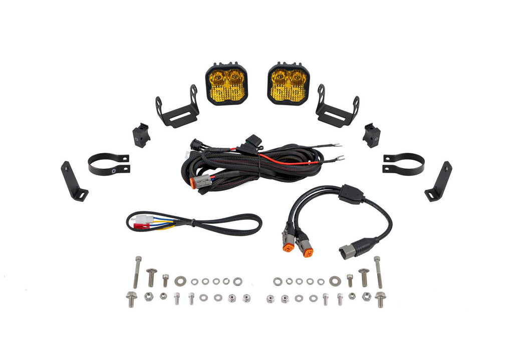 Diode Dynamics DD7713 Allows for installation of SS3 LED pods on bumper roll bars.