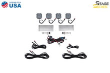 Load image into Gallery viewer, Diode Dynamics DD7741 Stage Series RGBW 4 Pack Rock Lights.