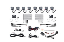 Load image into Gallery viewer, Diode Dynamics DD7753C Stage Series RGBW 8 Pack Rock Lights.