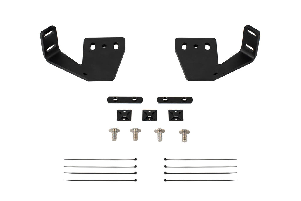 Diode Dynamics DD7815P Allows you to mount one SS5 CrossLink Lightbar to a Prinsu/Sherpa roof rack.