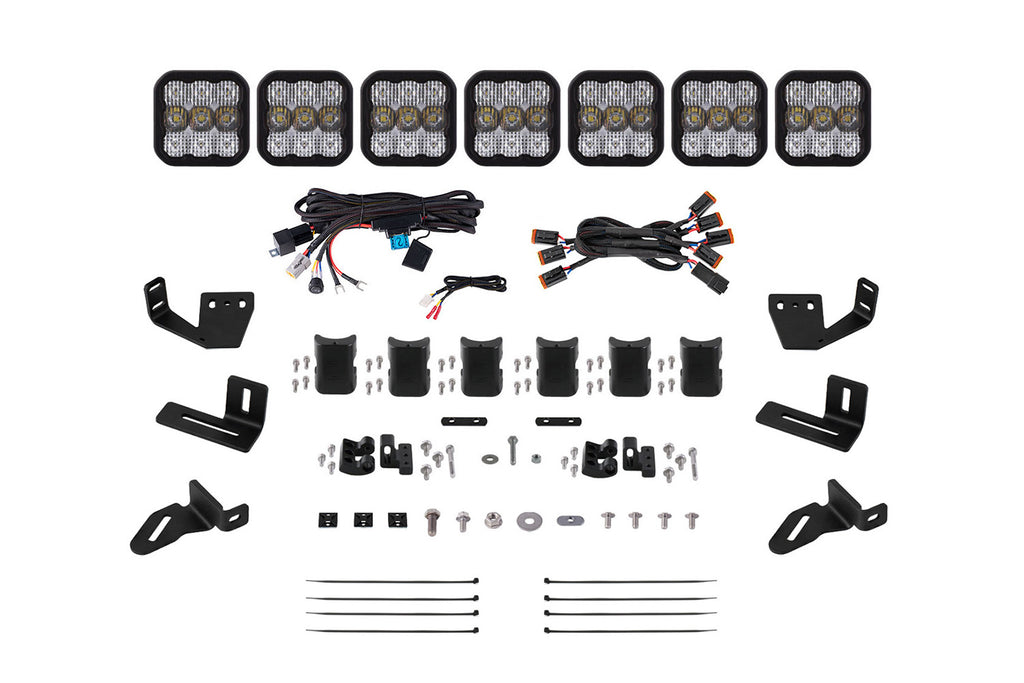 Diode Dynamics DD7828 Pod light featuring advanced TIR optics for high efficiency and focus.