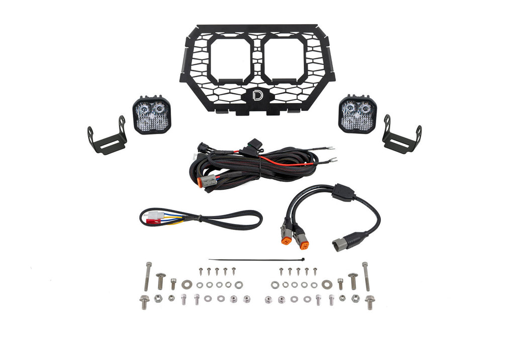 Diode Dynamics DD7855 Allows for installation of SS3 LED pods on bumper roll bars. for Select Polaris RZR XP EPS, Polaris RZR XP EPS Desert Edition, Polaris RZR XP EPS Fox Edition, Polaris RZR XP EPS Gold Matte Metallic LE, Polaris RZR XP EPS High Lifter