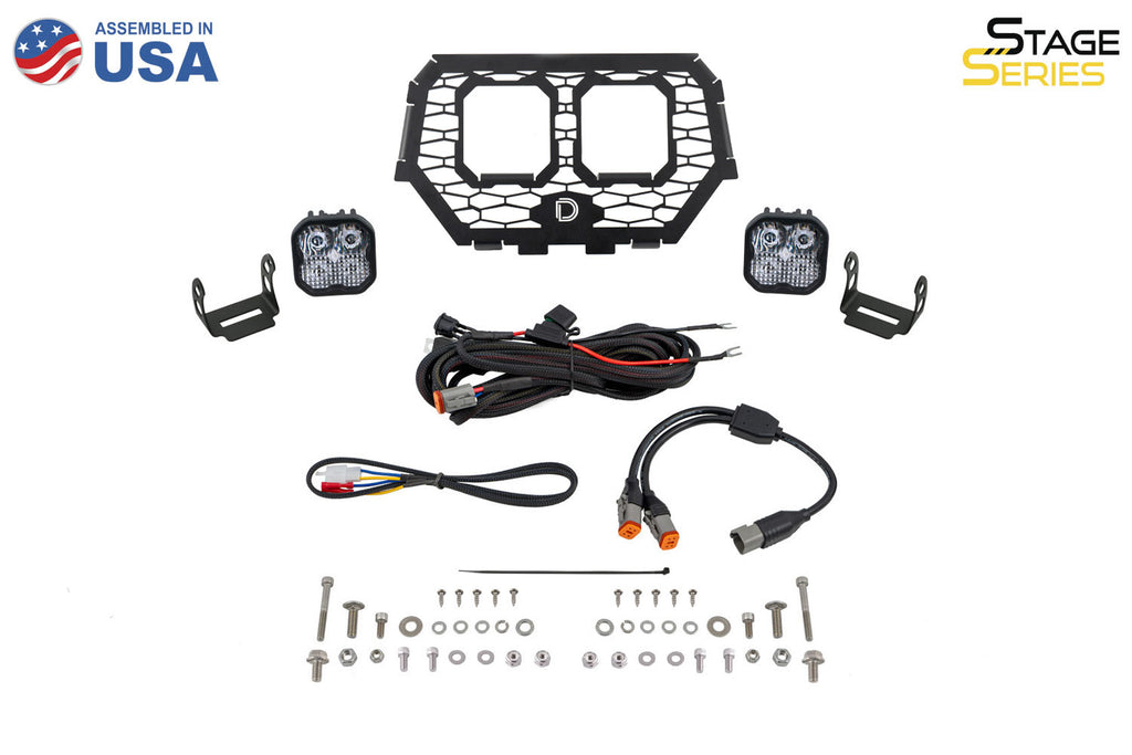 Diode Dynamics DD7860 Allows for installation of SS3 LED pods on bumper roll bars. for Select Polaris RZR XP EPS, Polaris RZR XP EPS Desert Edition, Polaris RZR XP EPS Fox Edition, Polaris RZR XP EPS Gold Matte Metallic LE, Polaris RZR XP EPS High Lifter