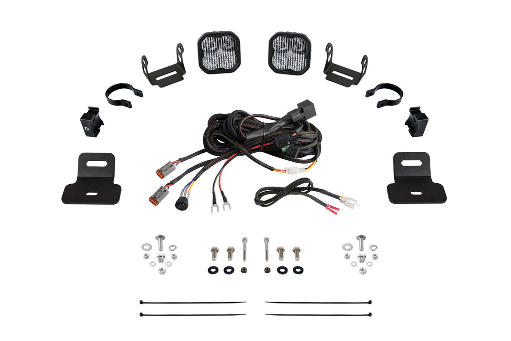 Diode Dynamics DD7864 Bolt-on fitment on 2017-2024 Can-Am Maverick. for Select Can-Am Maverick X3 900 HO, Can-Am Maverick X3 DS Turbo R, Can-Am Maverick X3 DS Turbo RR, Can-Am Maverick X3 Max DS Turbo, Can-Am Maverick X3 Max DS Turbo R, Can-Am Maverick