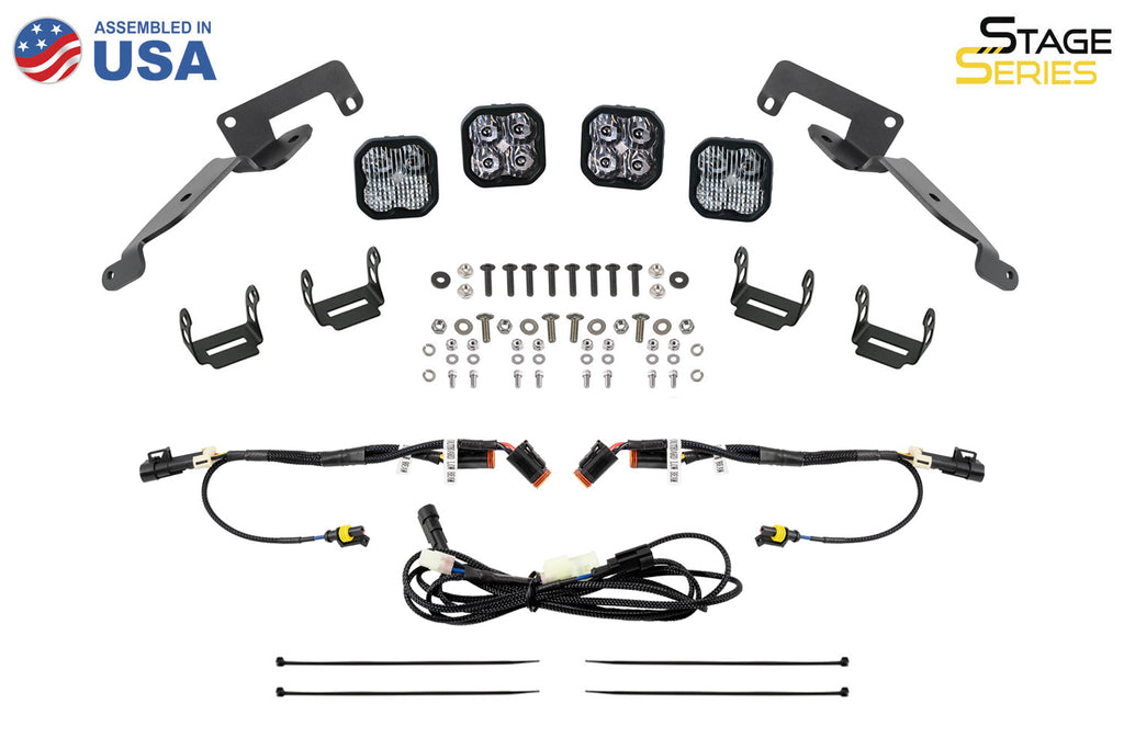 Diode Dynamics DD7897 Full LED SS3 pod headlights for 2022-2024 Honda Talon. for Select Honda SXS10S2R Talon 1000R, Honda SXS10S2R Talon 1000RS, Honda SXS10S2RD Talon 1000R FOX Live Valve, Honda SXS10S2X Talon 1000X, Honda SXS10S2XD Talon 1000X FOX Live