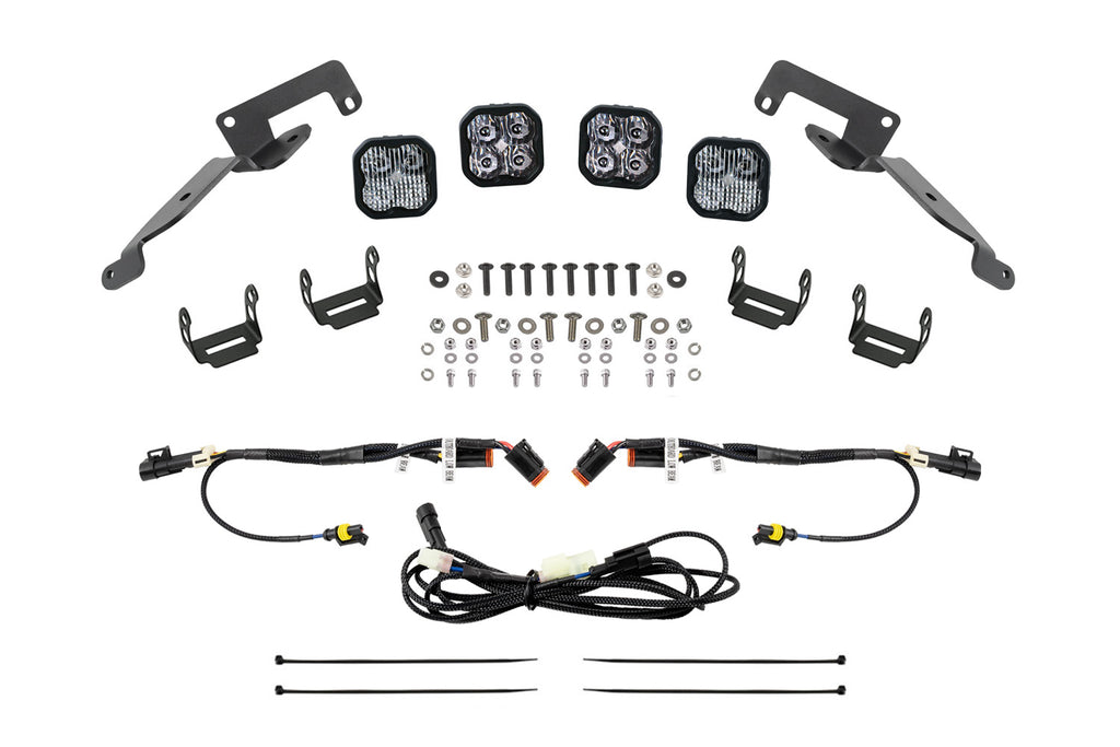 Diode Dynamics DD7897 Full LED SS3 pod headlights for 2022-2024 Honda Talon. for Select Honda SXS10S2R Talon 1000R, Honda SXS10S2R Talon 1000RS, Honda SXS10S2RD Talon 1000R FOX Live Valve, Honda SXS10S2X Talon 1000X, Honda SXS10S2XD Talon 1000X FOX Live