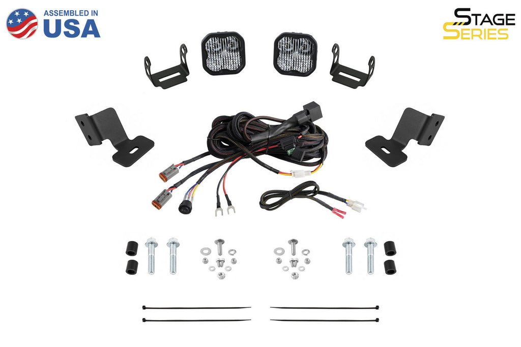 Diode Dynamics DD7910 Bolt-on fitment on 2019-2024 Honda Talon. for Select Honda SXS10S2R Talon 1000R, Honda SXS10S2R Talon 1000R Special Edition, Honda SXS10S2R Talon 1000RS, Honda SXS10S2RD Talon 1000R FOX Live Valve, Honda SXS10S2X Talon 1000X, Honda