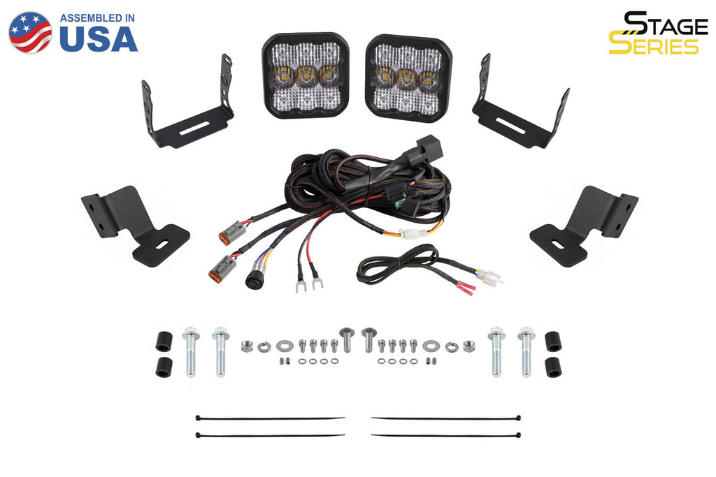 Diode Dynamics DD7912 Bolt-on fitment on 2019-2024 Honda Talon for Select Honda SXS10S2R Talon 1000R, Honda SXS10S2R Talon 1000R Special Edition, Honda SXS10S2R Talon 1000RS, Honda SXS10S2RD Talon 1000R FOX Live Valve, Honda SXS10S2X Talon 1000X, Honda