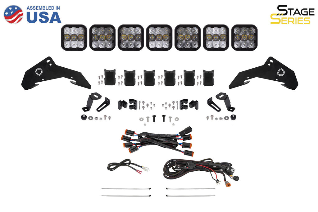 Diode Dynamics DD7917 Pod light featuring advanced TIR optics for high efficiency and focus. for Select Honda SXS10S2R Talon 1000R, Honda SXS10S2R Talon 1000R Special Edition, Honda SXS10S2R Talon 1000RS, Honda SXS10S2RD Talon 1000R FOX Live Valve, Honda