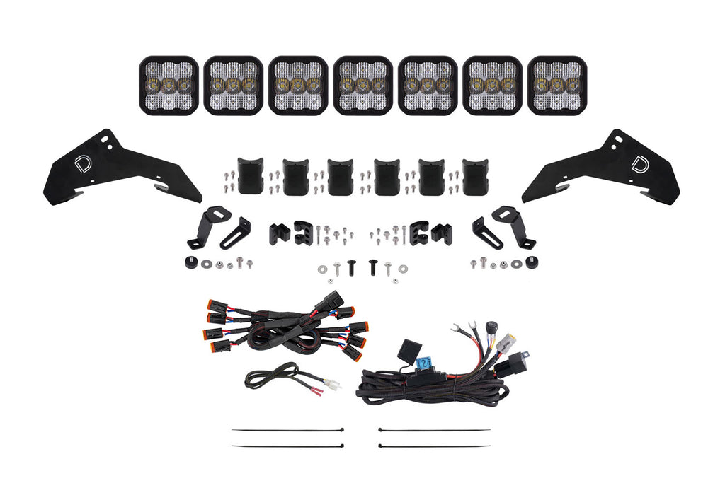Diode Dynamics DD7919 Pod light featuring advanced TIR optics for high efficiency and focus. for Select Honda SXS10S2R Talon 1000R, Honda SXS10S2R Talon 1000R Special Edition, Honda SXS10S2R Talon 1000RS, Honda SXS10S2RD Talon 1000R FOX Live Valve, Honda