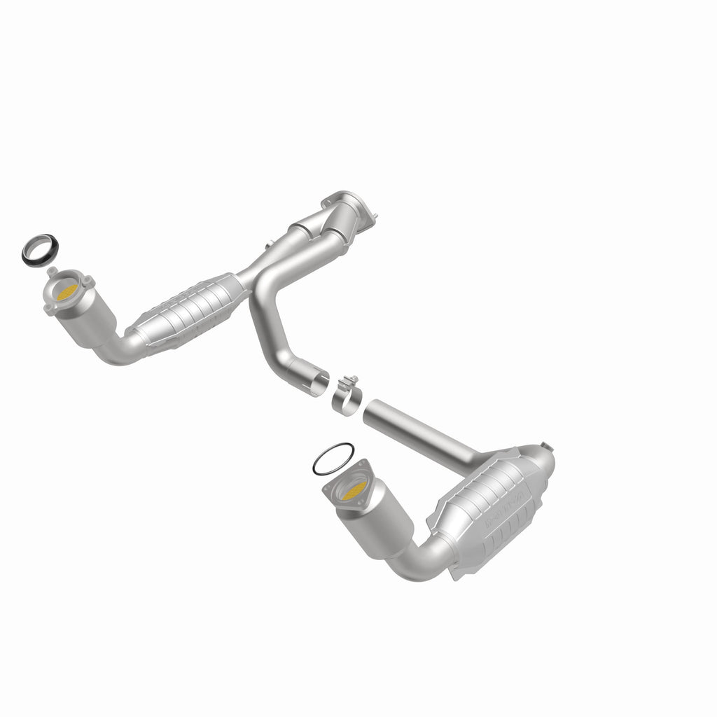 MagnaFlow Exhaust Products 458062 California CARB Direct-Fit Catalytic Converter for Select Cadillac Escalade, Chevrolet Avalanche 1500, Chevrolet Silverado 1500, Chevrolet Suburban 1500, Chevrolet Tahoe, GMC Sierra 1500, GMC Yukon, GMC Yukon XL
