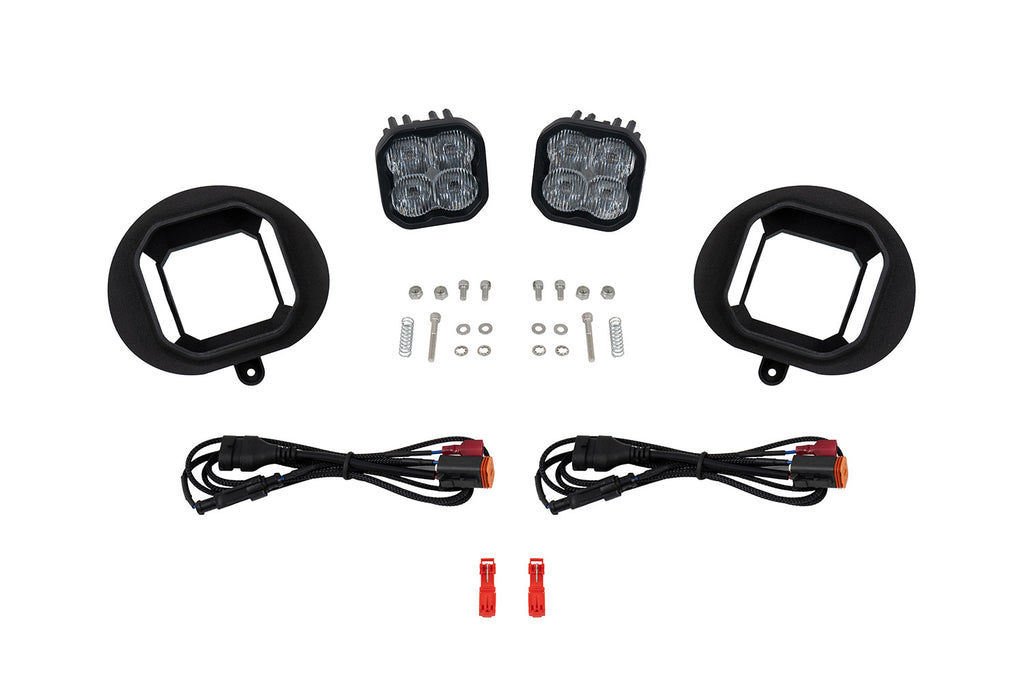 Diode Dynamics DD8465 Pod light featuring advanced TIR optics for high efficiency and focus. for Select GMC Sierra 2500, GMC Sierra HD, GMC Sierra