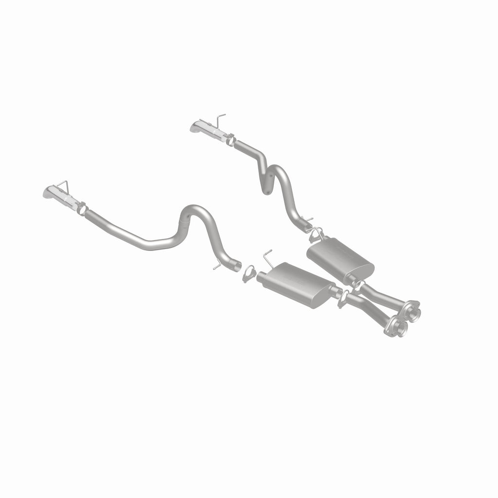 MagnaFlow Exhaust Products 15632 Street Series Polished Cat-Back System for Select Ford Mustang