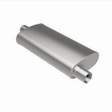 Load image into Gallery viewer, MagnaFlow Exhaust Products 13256 Multi-Chamber Performance Muffler; 2.5in. Offset/Center; 4x18x9 Body